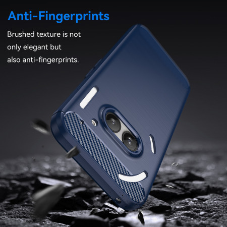 Husa Carbon pentru Nothing Phone (2a), Tech Protects, Blue