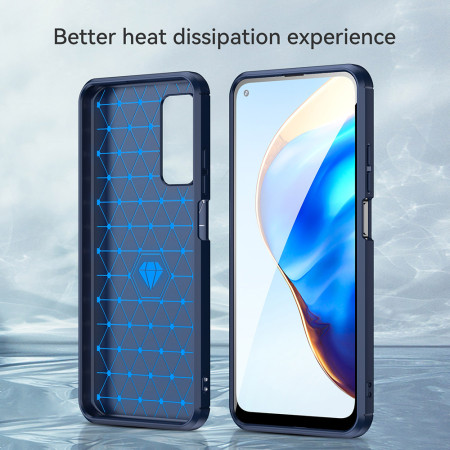 Husa Carbon pentru Xiaomi Mi 10T 5G / Mi 10T Pro 5G Tech Protects, Blue