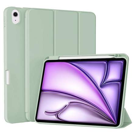 Husa tableta pentru iPad Air 11 (2024), Flex Trifold, Matcha Green