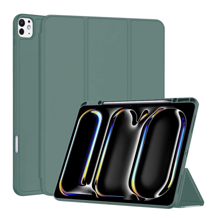 Husa tableta pentru iPad Pro 13 (2024), Flex Trifold, Green