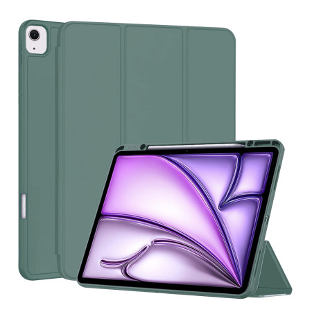 Husa tableta pentru iPad Air 13 (2024), Flex Trifold, Green