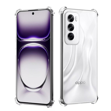 Husa Antisoc pentru Oppo Reno 12, AirBag PRO, Clear