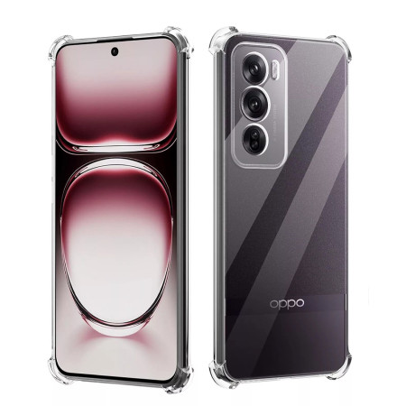 Husa Antisoc pentru Oppo Reno12 Pro, AirBag PRO, Clear