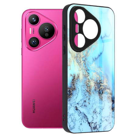 Husa pentru Huawei Pura 70 Premium ArmorTech - Protectie Maxima și Design Elegant, Blue Ocean