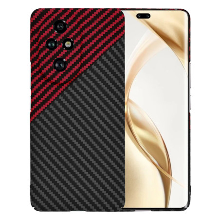 Husa Slim Carbon pentru Honor 200 Pro - Protectie Premium FiberShell, Red Vortex