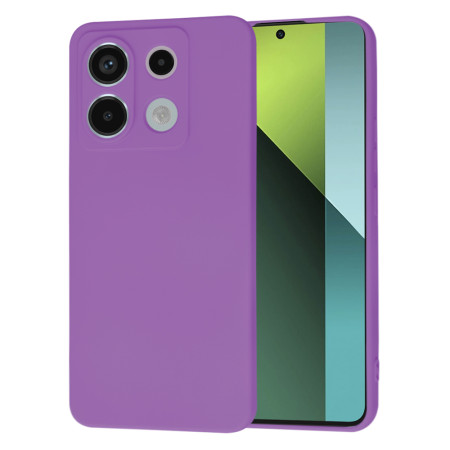 Husa Premium pentru Xiaomi Redmi Note 13 Pro 5G / Poco X6 - SoftFlex, Microfibra,  Purple