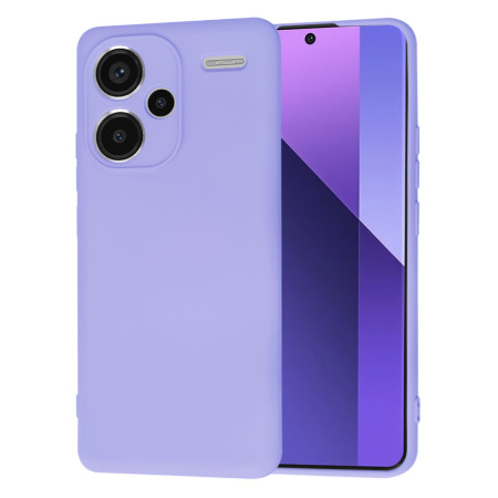 Husa Premium pentru Xiaomi Redmi Note 13 Pro Plus - SoftFlex, Microfibra,  Light Purple