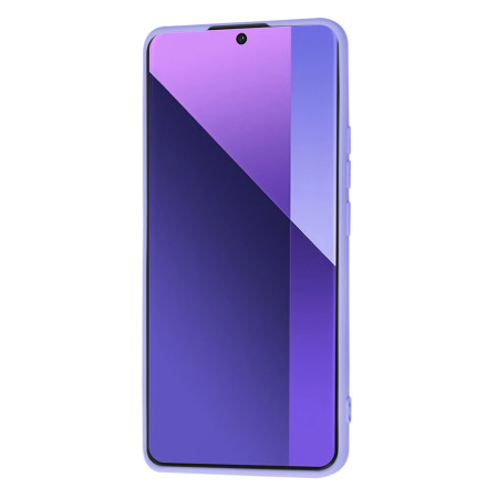 Husa Premium pentru Xiaomi Redmi Note 13 Pro Plus - SoftFlex, Microfibra,  Light Purple