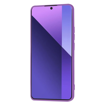 Husa Premium pentru Xiaomi Redmi Note 13 Pro Plus - SoftFlex, Microfibra,  Purple