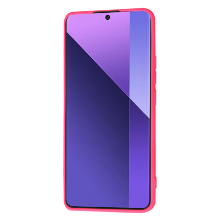 Husa Premium pentru Xiaomi Redmi Note 13 Pro Plus - SoftFlex, Microfibra, Hot Pink