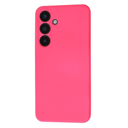 Husa pentru Samsung Galaxy S25 Plus - SoftFlex, Microfibra in interior, Hot Pink