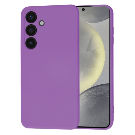 Husa pentru Samsung Galaxy S25 - SoftFlex, Microfibra in interior, Purple