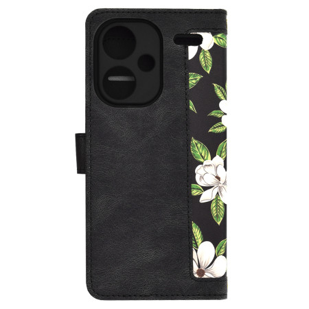 Husa FlipCraft pentru Xiaomi Redmi Note 13 Pro Plus - Protectie 360, Design Floral, Flowers of the Dawn