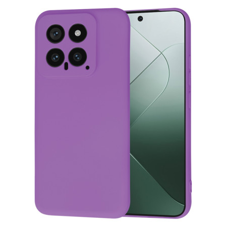 Husa Premium pentru Xiaomi 14 - SoftFlex, Microfibra, Purple