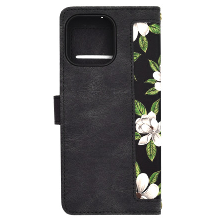 Husa FlipCraft pentru iPhone 15 Pro Max - Protectie 360, Design Floral, Flowers of the Dawn