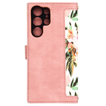 Husa pentru Samsung Galaxy S25 Ultra - FlipCraft - Design Floral -  Sweetheart Pink