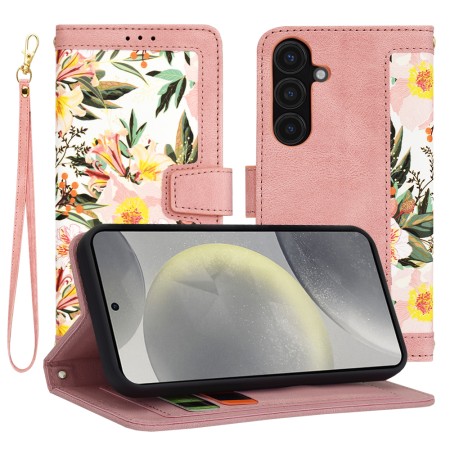 Husa pentru Samsung Galaxy S25 Plus - FlipCraft - Design Floral - Sweetheart Pink