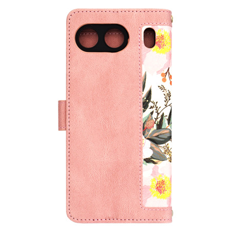 Husa FlipCraft pentru OnePlus Nord 4 - Protectie 360, Design Floral, Sweetheart Pink