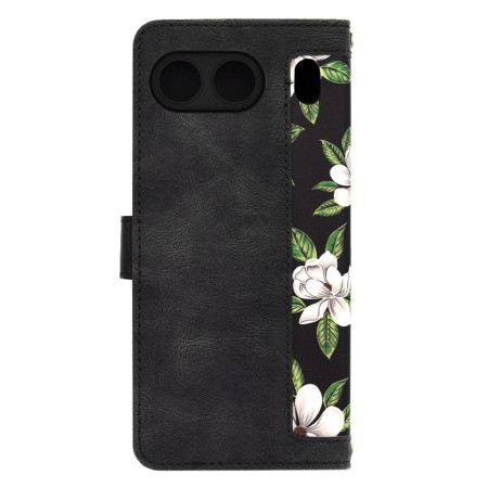 Husa FlipCraft pentru OnePlus Nord 4 - Protectie 360, Design Floral, Flowers of the Dawn