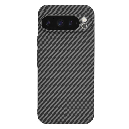 Husa Slim Carbon pentru Google Pixel 9 Pro - Protectie Premium FiberShell, Black