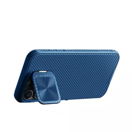 Husa pentru iPhone 16 Pro - Nillkin CamShield Prop Magnetic - Blue