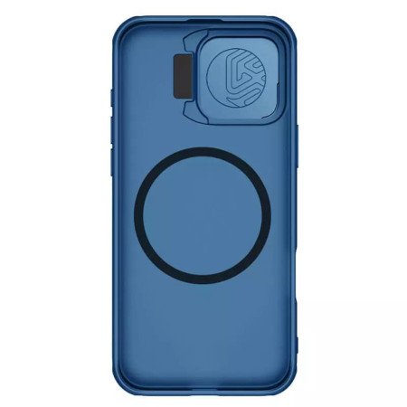 Husa pentru iPhone 16 Pro - Nillkin CamShield Prop Magnetic - Blue