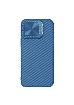 Husa pentru iPhone 16 Pro - Nillkin CamShield Prop Magnetic - Blue