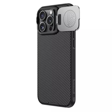 Husa pentru iPhone 16 Pro Max - Nillkin CamShield Prop Magnetic - Black