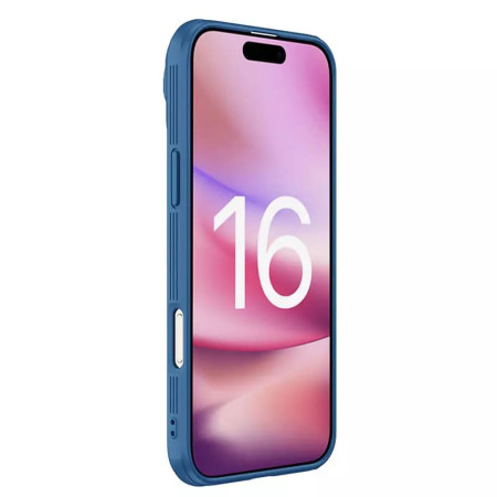 Husa pentru iPhone 16 Pro Max - Nillkin CamShield Prop - Blue