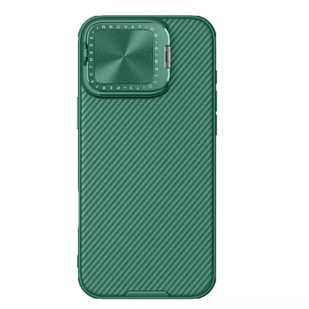 Husa pentru iPhone 16 Pro Max - Nillkin CamShield Prop - Green