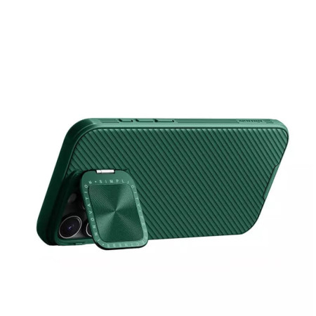 Husa pentru iPhone 16 Pro Max - Nillkin CamShield Prop - Green