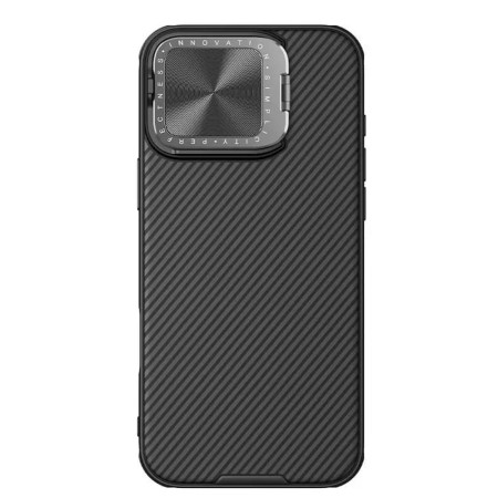 Husa pentru iPhone 16 Pro Max - Nillkin CamShield Prop - Black