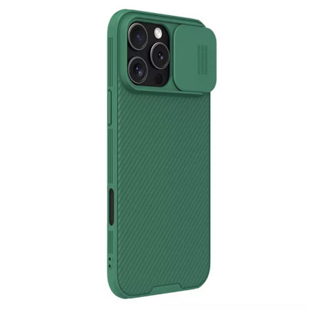 Husa pentru iPhone 16 Pro Max - Nillkin CamShield Pro - Green