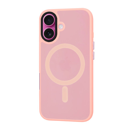 Husa pentru iPhone 16 Plus - HaloFrost, PRO Grip, Pink