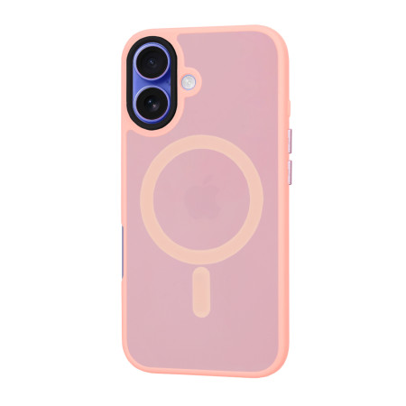 Husa pentru iPhone 16 - HaloFrost, PRO Grip, Pink