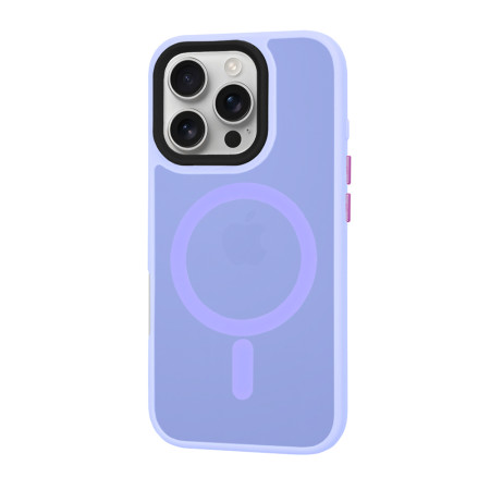 Husa pentru iPhone 16 Pro - HaloFrost, PRO Grip, Light Purple