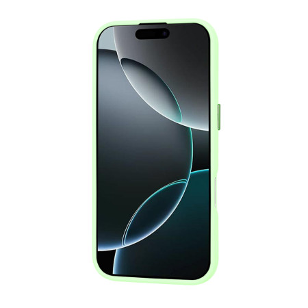 Husa pentru iPhone 16 Pro - HaloFrost, PRO Grip, Light Green