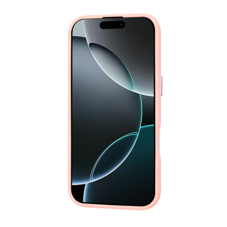 Husa pentru iPhone 16 Pro - HaloFrost, PRO Grip, Pink