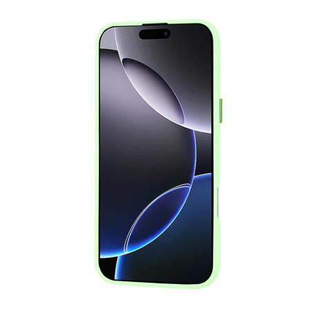 Husa pentru iPhone 16 Pro Max - HaloFrost, PRO Grip, Light Green