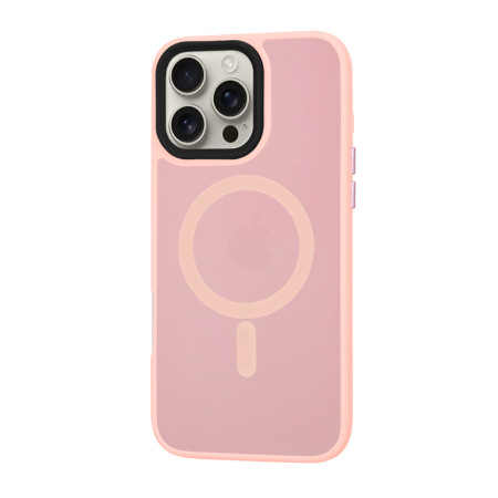 Husa pentru iPhone 16 Pro Max - HaloFrost, PRO Grip, Pink