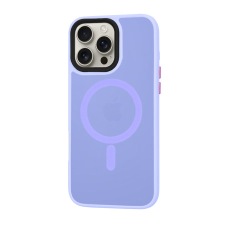 Husa pentru iPhone 16 Pro Max - HaloFrost, PRO Grip, Light Purple