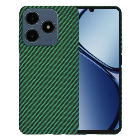 Husa pentru Realme C63 / C61 - Premium CarbonFiber - Green