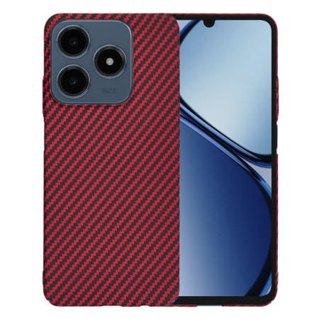 Husa pentru Realme C63 / C61 - Premium CarbonFiber - Red