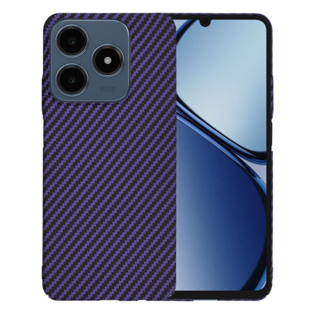 Husa pentru Realme C63 / C61 - Premium CarbonFiber - Purple