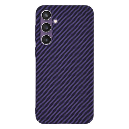 Husa pentru Samsung Galaxy S25 - CarbonFiber Slim - Purple