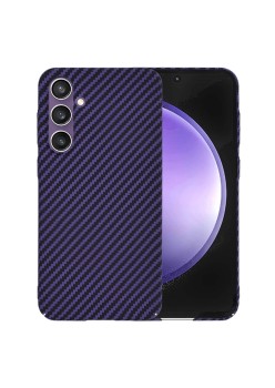 Husa pentru Samsung Galaxy S25 Plus - CarbonFiber Slim - Purple