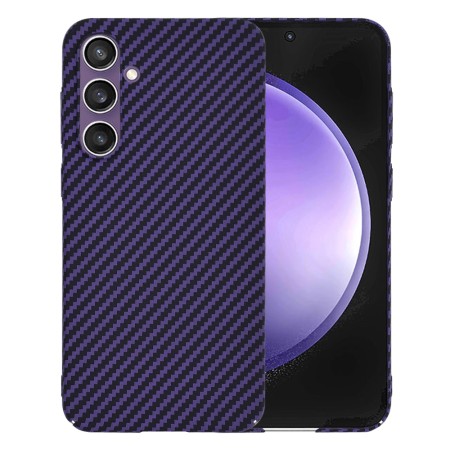 Husa pentru Samsung Galaxy S25 Plus - CarbonFiber Slim - Purple