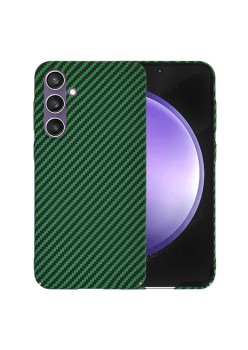 Husa pentru Samsung Galaxy S25 Plus - CarbonFiber Slim - Green