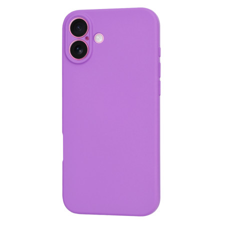 Husa Premium pentru iPhone 16 Plus - SoftFlex, Microfibra in interior, Purple