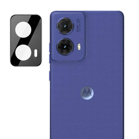 Folie Camera pentru Motorola Moto G85 - 9H Sticla Securizata, Anti Explozie, Negru